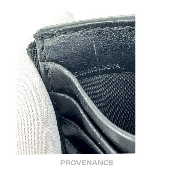 🔴 BURBERRY LONDON ENGLAND Zip Card Holder Wallet - Black - Picture 8 of 9